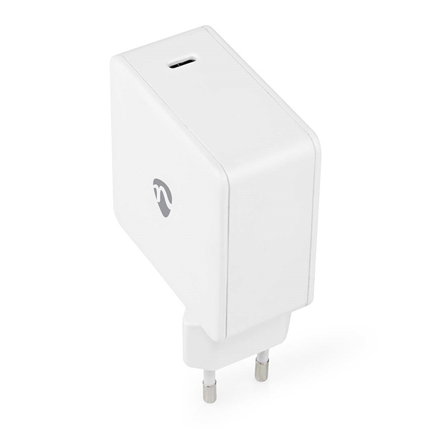 Nedis WCGPD100W100WT PD (Power Delivery) töltő / tápegység 100W, 5A, GaN, QC, 5V, 9V, 12V, 15V, 20V, USB-C - Image 2