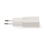 Nedis WCHA30WT gyorstöltő USB-A / USB-C töltő, GaN, PD3.0, QC, Gyorstöltési funkció 1,5 / 2,0 / 2,5 / 3,0 A, 30W, fehér - Image 2