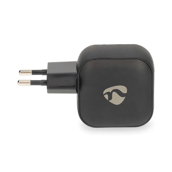 Nedis WGCHA45WBK töltő 45 W | GaN | PD3.0, Gyorstöltési funkció, 2,25 / 3,0 A, 2x USB-C, Automatikus feszültségválasztás - Image 3