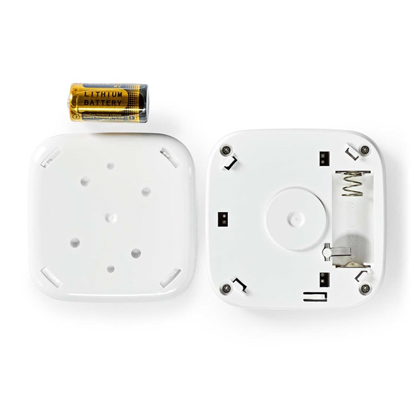 Nedis WWIFIDS21WT3 WIFI füst érzékelő EN 14604, Érzékelő életciklusa: 10 év, 3db/csomag - Image 2