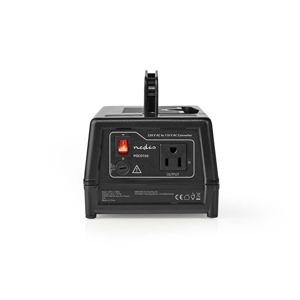 Nedis POCO102 tápegység, feszültség átalakító, konverter 230 V AC - 110V AC 300W, USA - Image 2