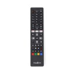 Nedis TVRC45PHBKcsere távirányító, Philips, előre programozott, Amazon Prime, Netflix, Rakuten TV, Smart Hub gombok