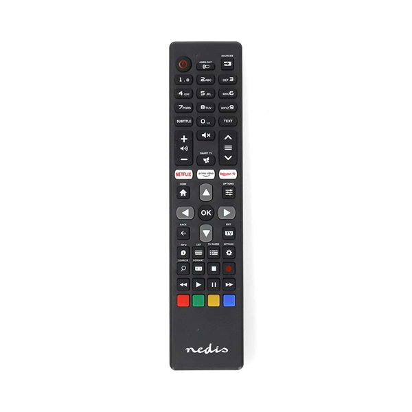 Nedis TVRC45PHBKcsere távirányító, Philips, előre programozott, Amazon Prime, Netflix, Rakuten TV, Smart Hub gombok - Image 1