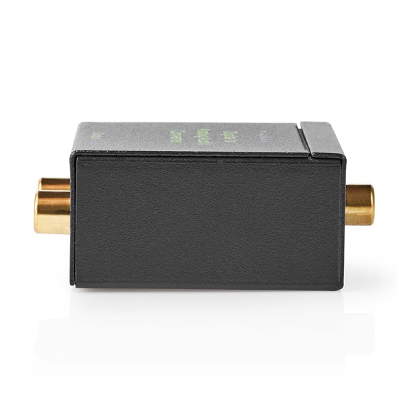 Nedis ACON2510BK digital - analóg konverter, digitális koax RCA bemenet - 2x RCA kimenet - Image 4