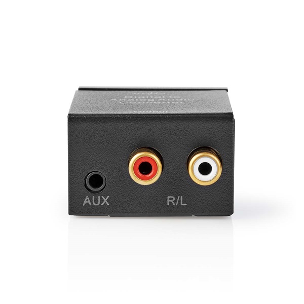 Nedis ACON2510BK digital - analóg konverter, digitális koax RCA bemenet - 2x RCA kimenet - Image 3