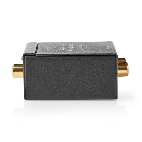 Nedis ACON2510BK digital - analóg konverter, digitális koax RCA bemenet - 2x RCA kimenet - Image 2