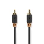 Nedis CABW24170AT20 digitális koax kábel, 2 x aranyozott RCA, hossz 2m - Image 2