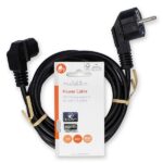 Nedis CEGL10020BK20 tápkábel IEC-320-C13, 3 x 0.75 mm, pipa csatlakozó, hossz 2m - Image 3