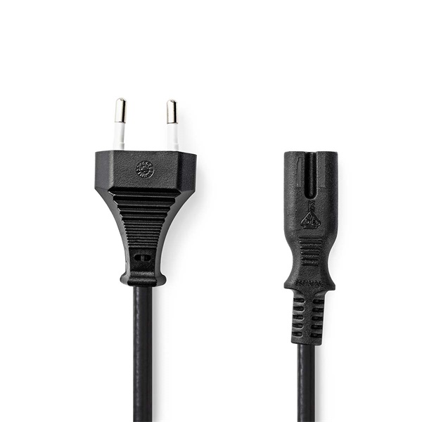Nedis CEGL11040BK30 tápkábel IEC-320-C7, 2 x 0.75 mm, hossz 3m - Image 2