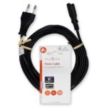 Nedis CEGL11040BK50 tápkábel IEC-320-C7, 2 x 0.75 mm, hossz 5m - Image 3