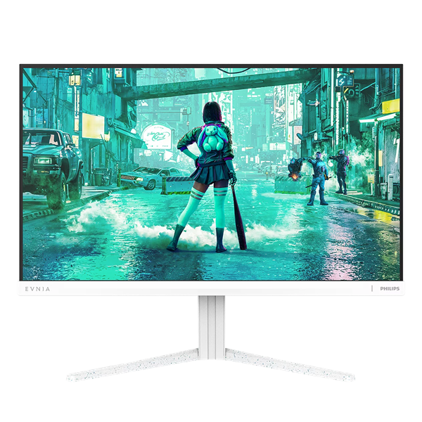 PHILIPS Evnia Fast IPS Gaming 260 Hz monitor 23,8" 24M2N3201PL, 1920x1080, 16:9, 300cd/m2, 1ms, HDMI/DisplayPort, Fehér - Image 1