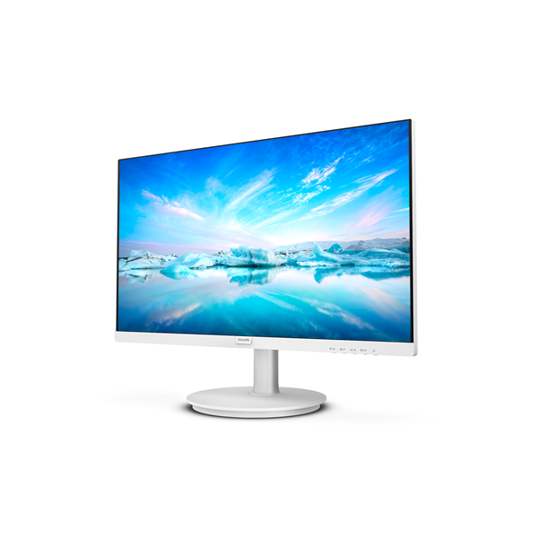 PHILIPS IPS monitor 23.8" 241V8AW, 1920x1080, 16:9, 250cd/m2, 4ms, VGA/HDMI, hangszóró, fehér - Image 5