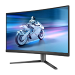 PHILIPS ívelt Gaming 280Hz monitor 27" 27M2C5200W 1920x1080, 16:9, 300cd/m2, 0,3ms, 2xHDMI/DisplayPort, áll. mag.,HDR10 - Image 2
