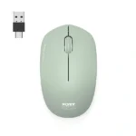 PORT DESIGNS Egér WIRELESS Olívazöld