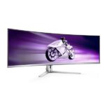 Philips EVNIA ívelt OLED monitor 49", 49M2C8900L/00 5120x1440, 32:9, 0,03ms, 1.000 cd/m2, HDMIx2/DP/USBx4/USB-C (90W) - Image 3