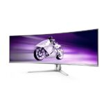 Philips EVNIA ívelt OLED monitor 49", 49M2C8900L/00 5120x1440, 32:9, 0,03ms, 1.000 cd/m2, HDMIx2/DP/USBx4/USB-C (90W) - Image 4