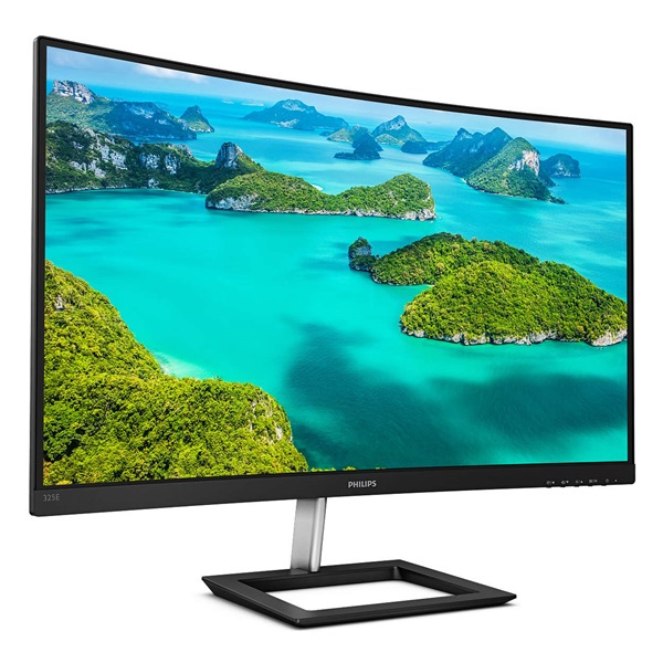 PHILIPS Ívelt VA monitor 31.5" 325E1C, 2560x1440, 16:9, 250cd/m2, 4ms, VGA/HDMI/DisplayPort - Image 2