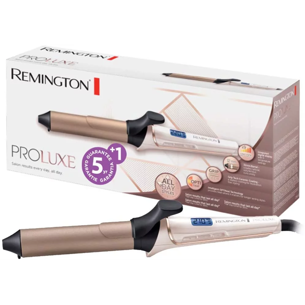 REMINGTON PROluxe CI9132 32 mm hajsütővas, OPTIheat, digitális kijelző 120–210°C, Grip-Tech bevonat - Image 2