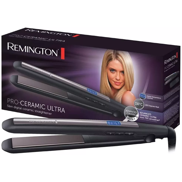 REMINGTON S5505 PRO-Ceramic Ultra keskeny hajsimító, 110 mm lapok, 150–230°C, LCD, 15s felmelegedés - Image 2