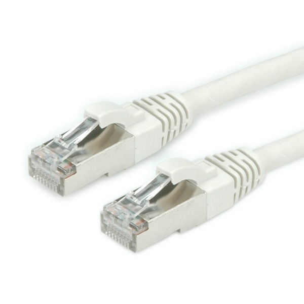 ROLINE_Patch_kabel_CAT7_STPFTP_LSOH_1m_szurke-i1401372.jpg ROLINE Patch kábel, CAT7, STP/FTP, LSOH, 1m, szürke - Image 1