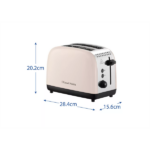 RUSSELL HOBBS 26930-56/RH Colours Plus 2-szeletes kenyérpirító, Jasmine szín - Image 2