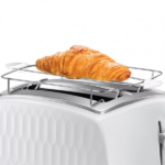 RUSSELL HOBBS HONEYCOMB 26060-56/RH 2 szeletes kenyérpirító, 1500W, fehér - Image 2
