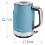 RUSSELL HOBBS Hanley 28641-70/RH vízforraló, elektromos, kék