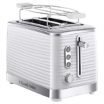 RUSSELL HOBBS INSPIRE 24370-56/RH fehér elektromos kenyérpirító, kompakt kivitel