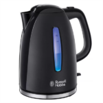 RUSSELL HOBBS Textures Plus+ 22591-70/RH fekete elektromos vízforraló