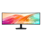 SAMSUNG 49" ViewFinity S9 S95UF DQHD Ívelt monitor, 5120x1440, 32:9, 350cd/2, 5ms,