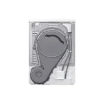 SAMSUNG DV90DG52A0TELE Szárítógép hőszivattyús technológiával, 9kg, QuickDry, Fehér - Image 4