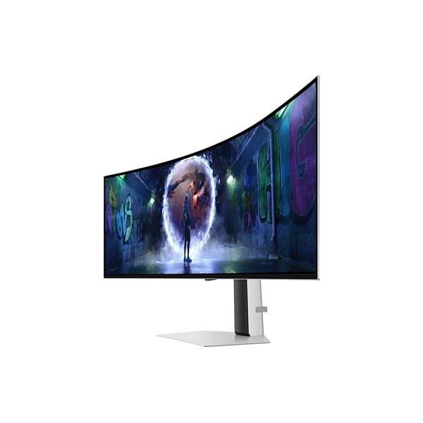 SAMSUNG Ívelt Gaming 240Hz OLED monitor 49" G93SD, 5120x1440, 32:9, 250cd/m2, 0.03ms, HDMI/MicroHDMI/DP - Image 5