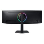 SAMSUNG Ívelt Gaming 240Hz VA monitor 49" G9 G95C, 5120x1440 DQHD 2K, 32:9, 450cd/m2, 1ms, HDMI,DP/USB - Image 2