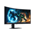 SAMSUNG Odyssey G7 G75F Ívelt Gaming VA monitor 40", 5120x2160, 21:9, 350cd/m2, 1ms,  DisplayPort/2xHDMI/2xUSB-A/USB-B - Image 3
