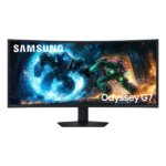 SAMSUNG Odyssey G7 G75F Ívelt Gaming VA monitor 40", 5120x2160, 21:9, 350cd/m2, 1ms,  DisplayPort/2xHDMI/2xUSB-A/USB-B