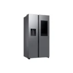 SAMSUNG RS90F66BETEO Side-by-Side hűtőszekrény Family Hubbal, 614L (fagyasztó:225L/hűtő:389L), Matt metál - Image 2