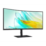 SAMSUNG Ívelt VA monitor 34" S65UC, 3440x1440, 21:9, 350cd/m2, 5ms, HDMI/DisplayPort/3xUSB/USB-C/LAN, hangszóró - Image 4