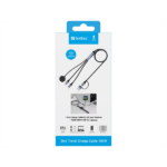 SANDBERG 3in1 Travel Charge Cable 100W - Image 3