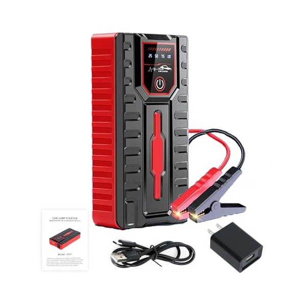 SANDBERG Car Jumpstarter TirePump pumpa, akkutöltő, powerbank, LED lámpa, 10000 mAh, 150 PSI, 5 év garancia - Image 4