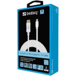 SANDBERG DisplayPort kábel, DP-MiniDP 1.4 8K60Hz 2m - Image 2