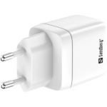 SANDBERG Hálózati töltő, 2 in 1 Charger 1x USB C 1x USB 35W - Image 2