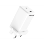 SANDBERG Hálózati töltő, AC Charger Dual USB-C PD 65W UK - Image 3