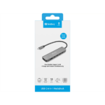 SANDBERG USB-C 6-in-1 MediaDock, 6xUSB/1xHDMI - Image 2