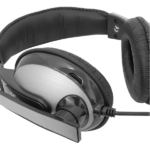 SBOX Fejhallgató, HEADSET + MICROPHONE, Black/Silver - Image 3