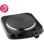 SENCOR SCP 1504BK-EUE4 Elektromos főzőlap, 18cm, 1500W, Fekete