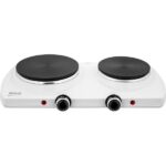 SENCOR SCP 2253WH-EUE4 Elektromos dupla főzőlap, 18cm/15cm, 2500W, Fehér - Image 3