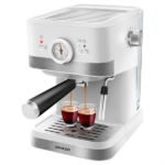 SENCOR SES 1720WH Karos presszó kávéfőző, víztartály:1,5L, 1050W, Fehér