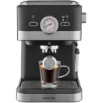 SENCOR SES 1721BK Eszpresszó karos kávéfőző, 20bar, víztartály: 1,5L, 1050W, Fekete - Image 3