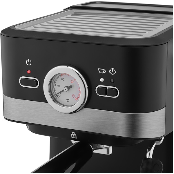 SENCOR SES 1721BK Eszpresszó karos kávéfőző, 20bar, víztartály: 1,5L, 1050W, Fekete - Image 5