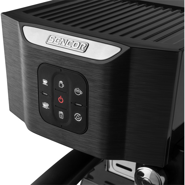 SENCOR SES 4040BK Karos kávéfőző, 20bar, víztartály: 1,4L, 1450W, Fekete - Image 5